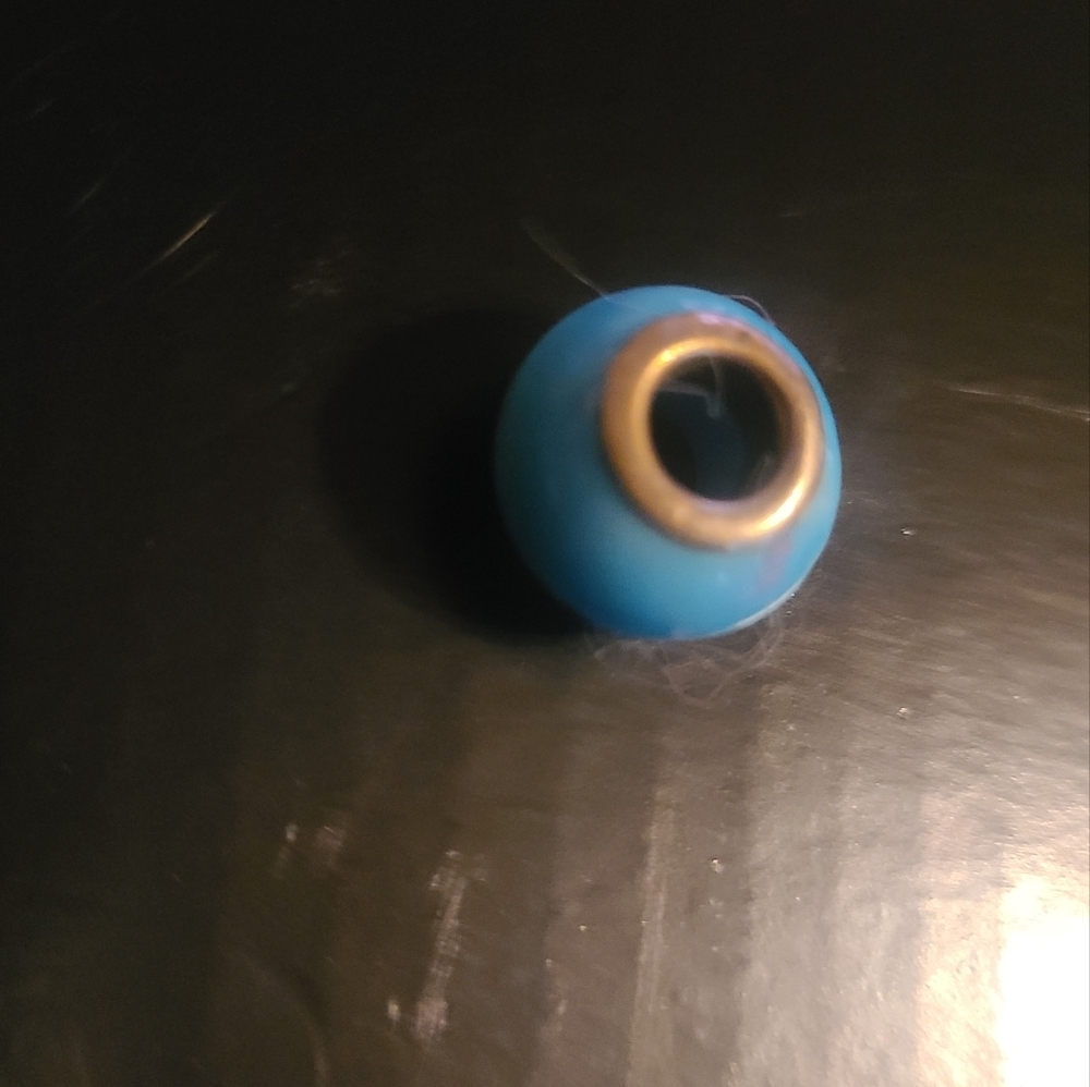 HP🔥🔥Pandora Blue Glass Murano Charm - Picture 2 of 3